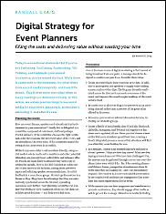 Digital Strategy for Event Planners